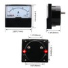 Baomain Ammeter DH-670 AC 0-30A Rectangular Ampere Needle Panel Meter