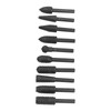 10Pcs Carving Bit Set Electric Rotatable Efficient Multifunctional Grinding Head