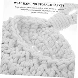 FELTECHELECTR Fridge Organizer for Fruit Wall Baskets Hanging Storage Basket for Kitchen