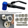 IBOSAD Aluminum Alloy Hydraulic Knockout Hole Punch Driver Kit 1/2