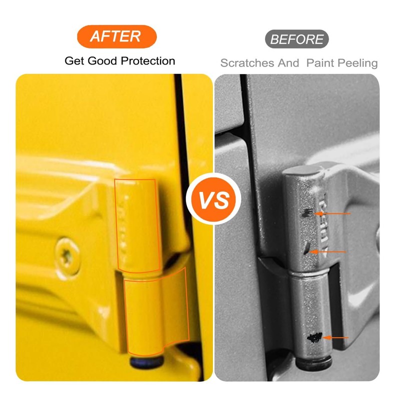 Door Hinge Protection Kit for Jeep Wrangler JL/JLU and JT