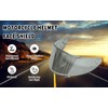 Shoei RF1200 X14 Helmet Visor Replacement Shield, Anti-Fog Sun Shield