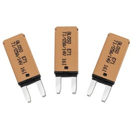 GLOSO GLOSO E71 Mini ATM 5Amp Circuit Breakers Auto Reset (T1) - 3 Pack (5A)