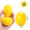 BigOtters BigOtters 20PCS Small Artificial Lemons, 2.4 x 1.8 Inch