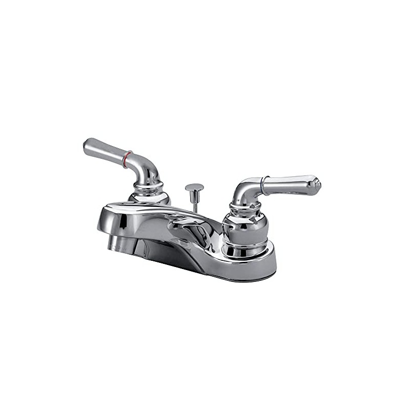 Kingston Brass KB251 Magellan Twin Lever Handle 4-Inch Centerset Lavatory