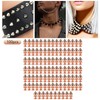 100 Sets Spiked Cone Spike Stud Rose Gold High Hardness