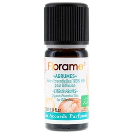 Florame Citrus Essential Oils for Diffusion Organic 10 ml