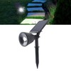Solar Outdoor Spot Light Easy Installation IP67 Waterproof Solar Powered