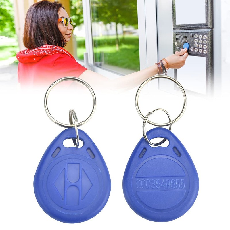 Lamsimoy 50Pcs 125 Khz Proximity ID Card RFID Keyfob Access