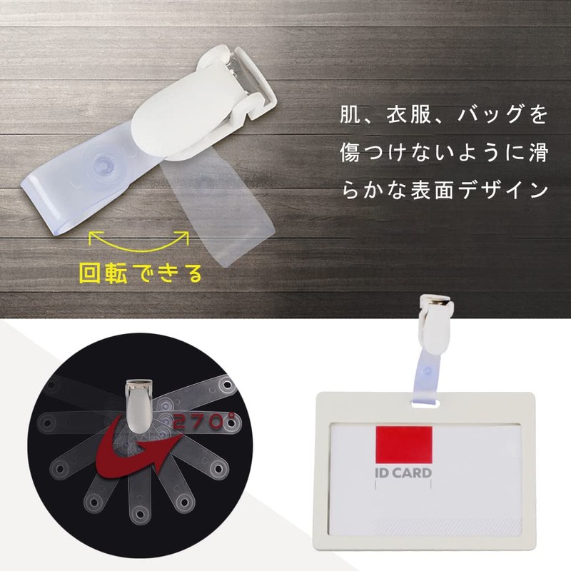 YFFSFDC Band Clips, White Crafting Clip for Moving Pocket (Pack