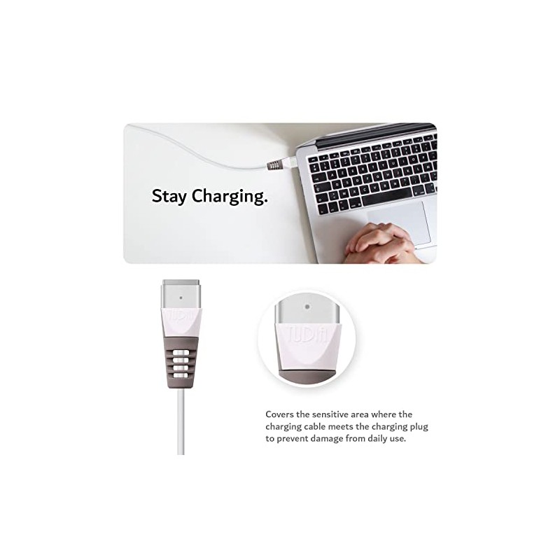 TUDIA Klip - Protector de cable de carga (para MacBook