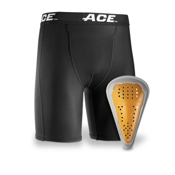 ACE Youth Compression Shorts and Cup, Large/Extra-Large