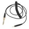 Replacement Headphone Cable 3.5mm Male and 6.35mm to 2.5mm Male