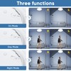 Rechargeable Closet Lights Motion Sensored, Battery Operated Ceiling Light Wireless