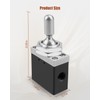 BAV020TD Neutral Lockout Toggle 3-Position Detented Valve Only, Fits For