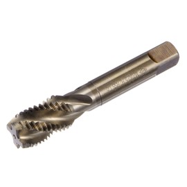 sourcing map Metric Spiral Flute Thread Taps, M20 x 2.5 H2 Screw Threading Tap, Machine Tapping Tools for Machinist Repair (M35 Cobalt High Speed Steel (HSS-CO), Uncoated)