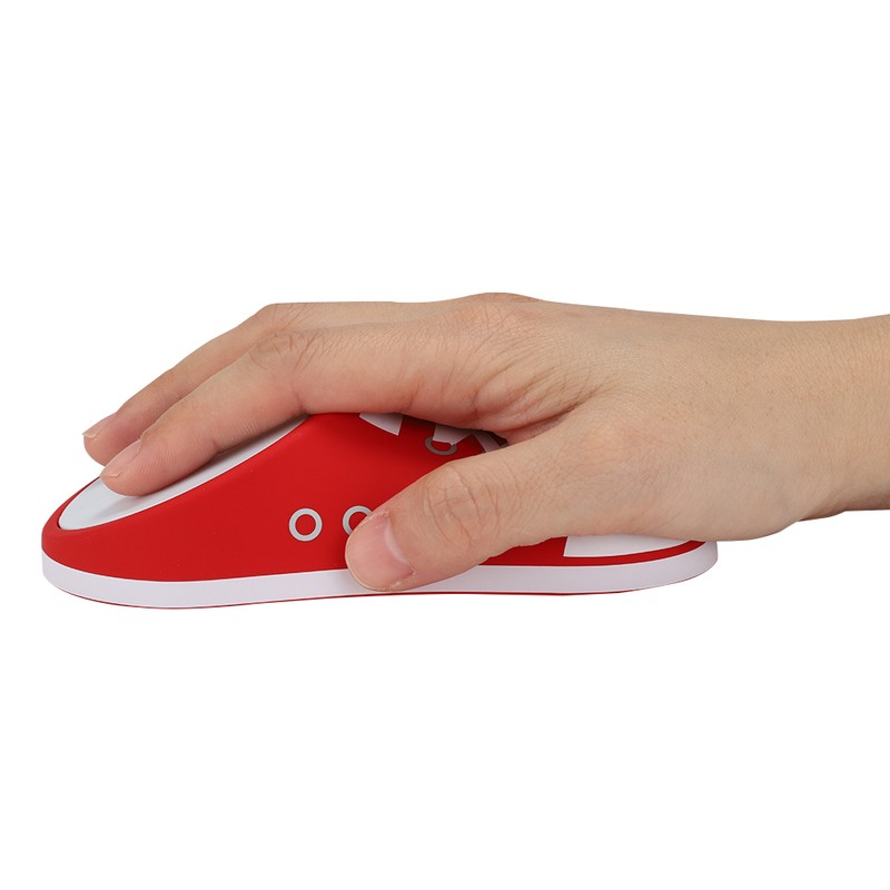 1200DPI Shoes Appearance 2.4G Wireless Charging Optical Mouse for Android