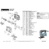 Makita 313140-8 BLADE CLAMP, 4329K