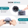 QuadCast Mic Covers Foam with Furry Microphone Windscreen Muff -
