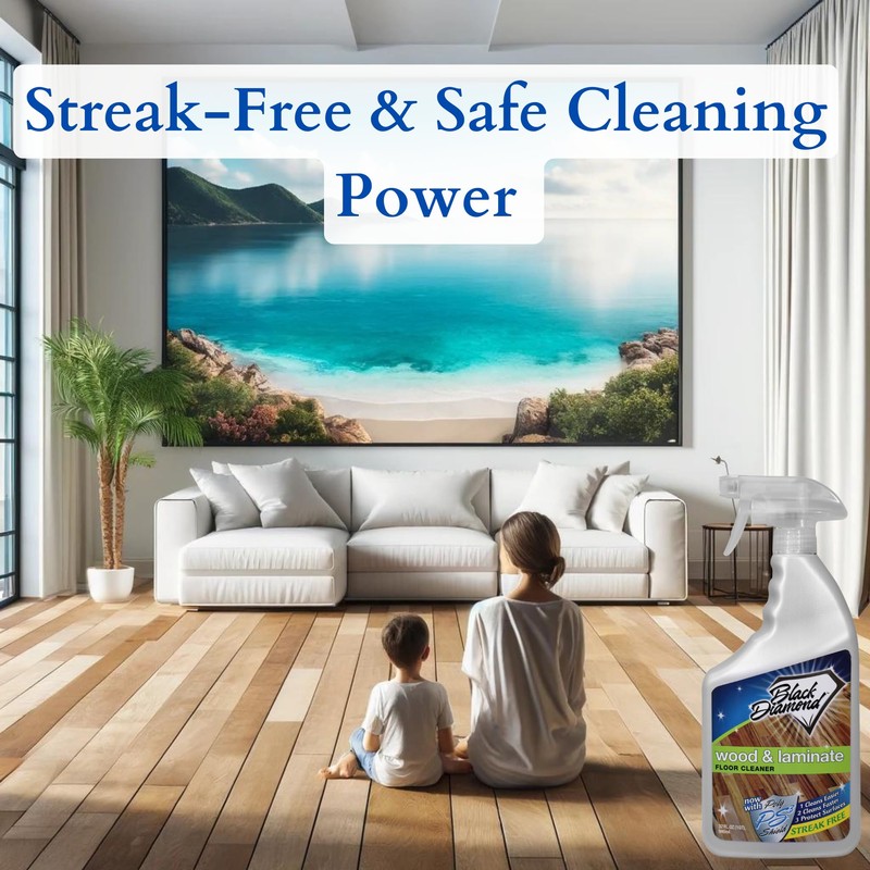 Black Diamond Stoneworks Wood & Laminate Floor Cleaner- Ready to