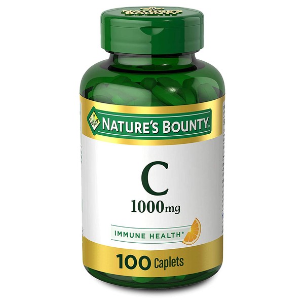 Vitamin C by Nature’s Bounty for immune support. Vitamin C is a leading immune support vitamin, 1000mg, 100 Caplets