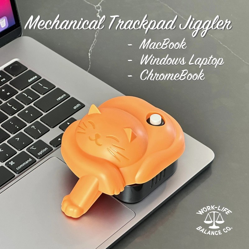 Work-Life Balance Corporation Laptop Touchpad Jiggler - Doesn't Require Mouse