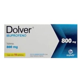 Dolver Tableta 800 Mg, 10 Tabletas