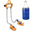 WowDIY 55 Gallon Drum Lift - Chain Drum Lifter -