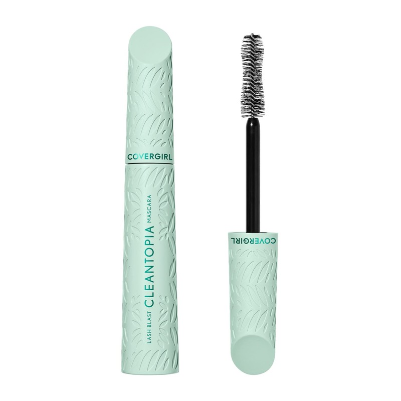 Covergirl Lash Blast Cleantopia Mascara, Volumizing, Smudge-Proof, Vegan Formula, Black