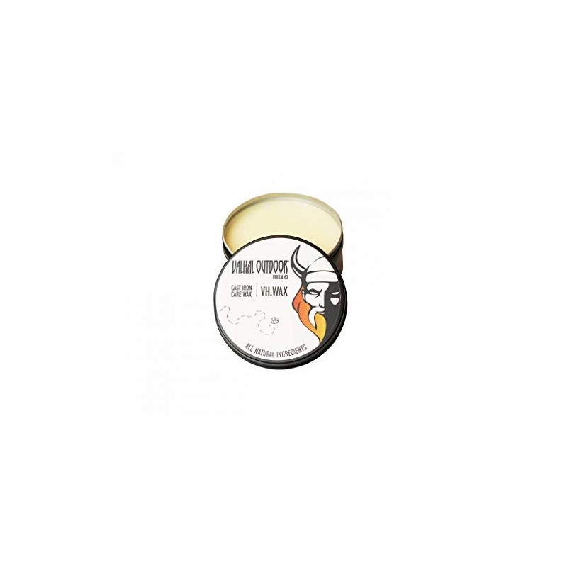 Valhal Outdoor Cast Iron Care Wax for Care and Burning