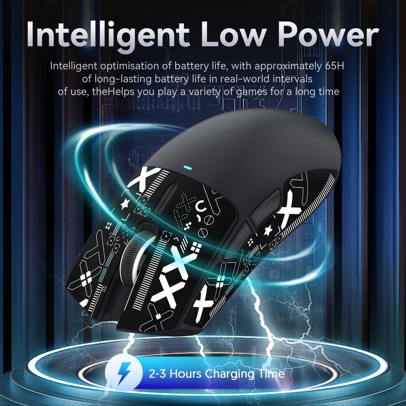 ATTACK SHARK X11 Ultra-Light Triple Mode Gaming Mouse PAW3311 Optical