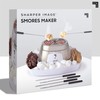 SHARPER IMAGE Electric Tabletop S'mores Maker for Indoors, 6-Piece Set,