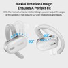 TOZO OpenBuds Lightweight True Open Ear Wireless Earbuds with Multi-Angle