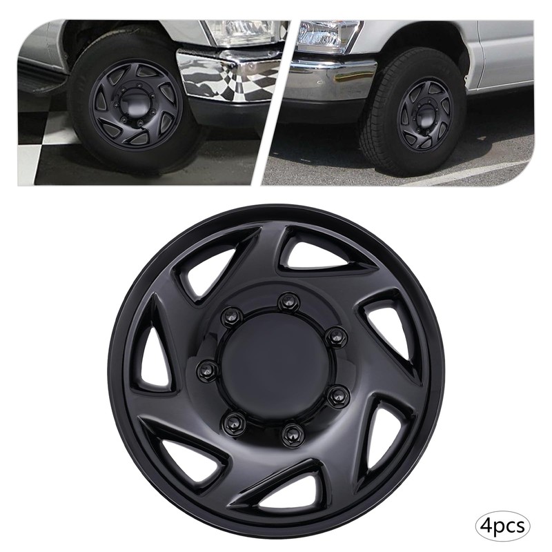 4 Pcs Hub Caps Van Full Wheel Covers Hub Caps