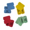 DNB 4000 Pairs Raffle Tickets - 4 Color Set of