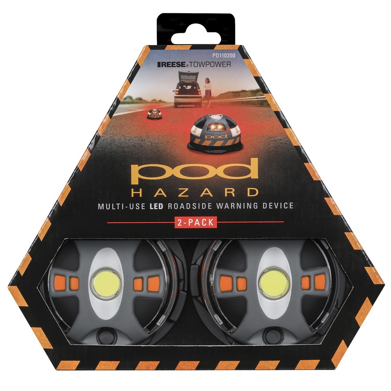 Reese Towpower PD110200 POD Hazard, Dual-Use Emergency Warning and Work