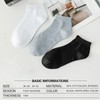 Caudblor 12 Pairs Low Cut Classic Sneaker Socks - Black/White/Grey