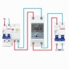 DEWIN Electricity Meter, DIN Rail, Digital Electricity Meter, 1 Phase