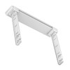 STOBAZA 2pcs Foldable Kitchen Trash Bag Holder Wall Mounted Rack