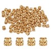 QUARKZMAN Pack of 100 M2 Threaded Inserts Brass Heat Set