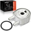 A-Premium Engine Oil Cooler Compatible with Hyundai Santa Fe, Sonata