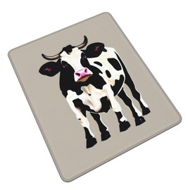 SSIMOO Cow Black Spot Desk Computer Pad-Gaming Computer Mat for Office and Home Use-Cute Computer Pad, 10 x 12 inch