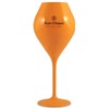 Veuve Clicquot Acrylic Champagne Flute Yellow Label x 1