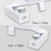 BIDETbidet Left/Right Reversible WARM WATER Ultra-Slim Bidet Attachment with Temperature
