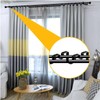Recogwood 2Pcs Curtain Rod Bracket, Heavy Duty Wall Mounted Double