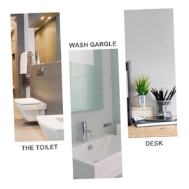 SHOWERORO Desktop Storage Box Plastic Home Storage Organizer for Kitchen Bathroom Study Office