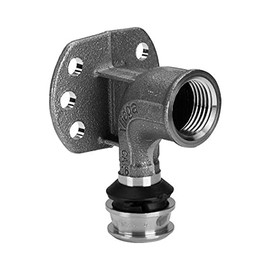 Viega Raxofix Wall Plate 16 x 1/2 Inch Wall Angle Press Fitting