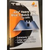 Heavy Duty Tego Floor Dot 100 Pack Blue 3-Notch Blades