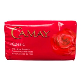 Camay 10 X Camay Classic Body Wash Bar Soap w/ Rose Essence & Subtle Scented, 4.98 oz.