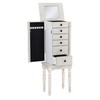 Powell Darcy Off White Jewelry Armoire